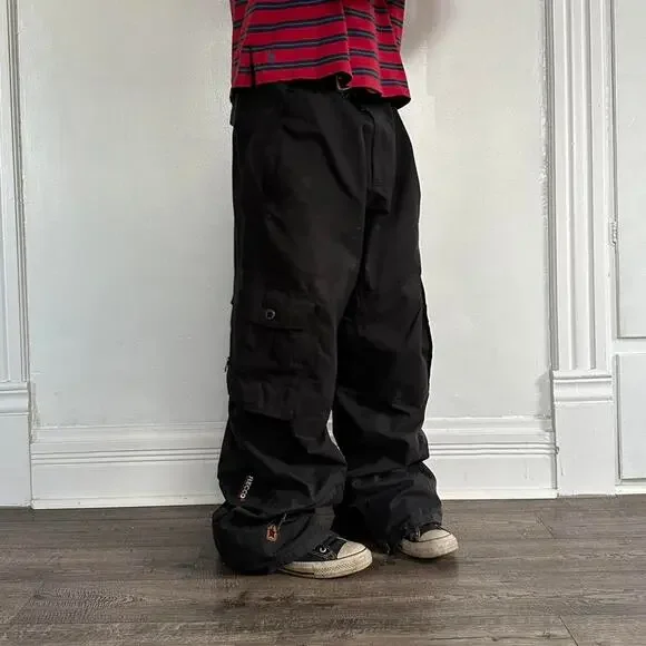 Vintage Y2K Sessions Star Snowboard Goretex Baggy Cargo Snowboard Ski Snow Pant